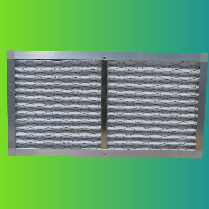 G4 F5 F6 F7 F8 F9 H13 H14 Filtre à charbon actif à mini-paneau plissé pour la climatisation domestique