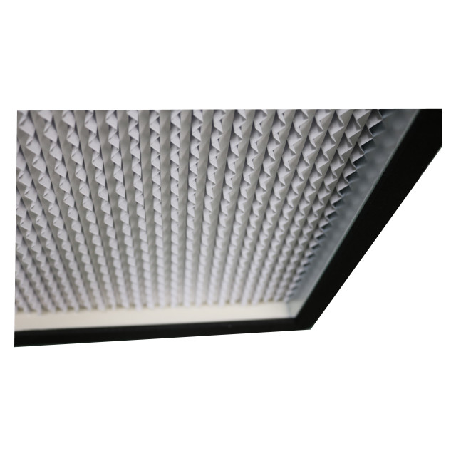 Équipement de nettoyage de matériaux industriels HEPA H13 H14 Filtre à air de chambre