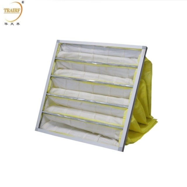 Filtre à air de poche pour les médias industriels pour le filtre à sacs Ahu