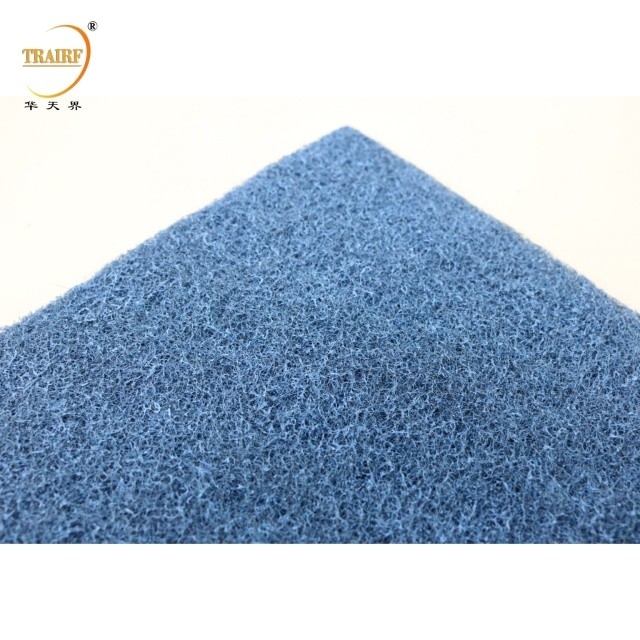 Filtre de porte de four à cheveux en fibres naturelles pour maisons mobiles, manufacturées et modulaires, bleu